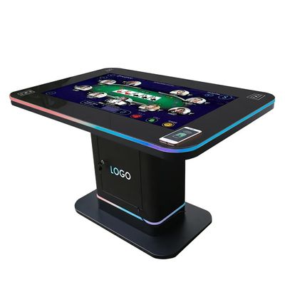 Smart Gaming Desk Interactive Touch Screen Table 500 Nits Per il centro commerciale