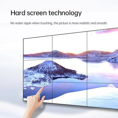 Commerciale grande LCD Splicing Wall 55 pollici Overlength Infrared touch screen Display