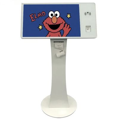 Chiosco self-service da 22 pollici con touch screen stand alone personalizzato con scanner di codice QR
