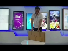 Display LCD cNetwork a doppio schermo per l'ascensore