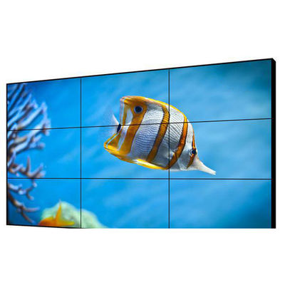Ultra Narrow Edge UHD LCD Splicing Screen 55 Inch 3,5 mm Indoor Video Wall Display