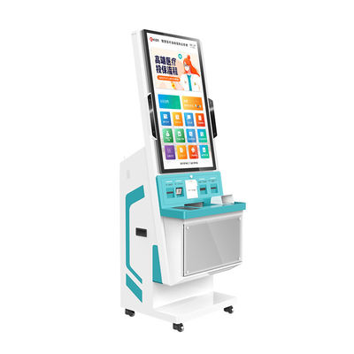 Chiosco touch screen da 32 pollici CE per la fatturazione medica con touch capacitivo per il check in in ospedale
