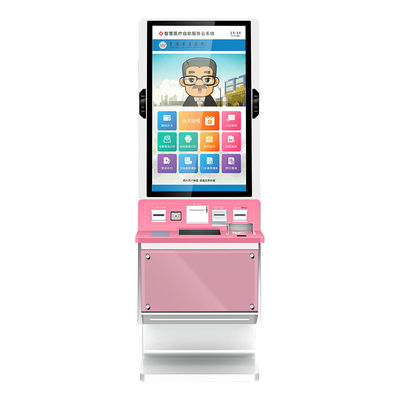 Chiosco touch screen da 32 pollici CE per la fatturazione medica con touch capacitivo per il check in in ospedale