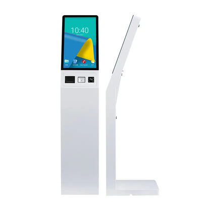 Chiosco di pagamento automatizzato robotico self-service da 22 pollici con alta durata e touch screen compatibile con l'ADA per le stazioni di rifornimento