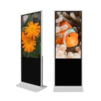 Display LCD HD di 43 pollici verticale con segnaletica digitale all'interno