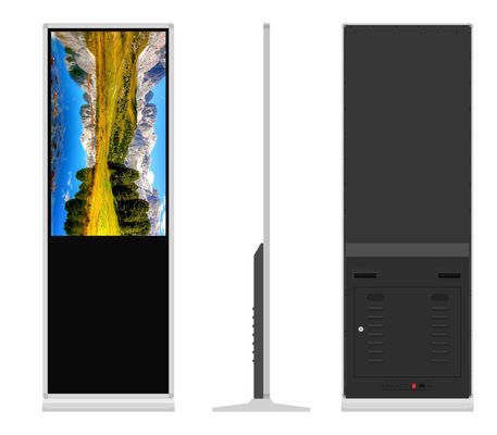 Display LCD HD di 43 pollici verticale con segnaletica digitale all'interno