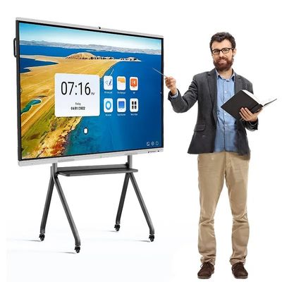 All In One 98 Inch Digital Interactive Whiteboard Multi Lingua Per La Scuola
