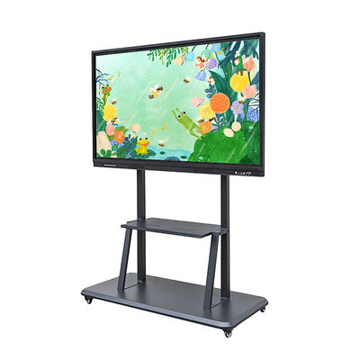 Tavola bianca interattiva digitale da 55 pollici con display wireless e schermo multi-touch per insegnamento e riunioni