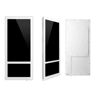 Display pubblicitario per ascensore Android da 18,5 pollici ad alta luminosità, schermo LCD, segnaletica digitale