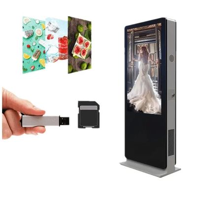 IP65 Display pubblicitario esterno Display pubblicitario ultra sottile ROHS