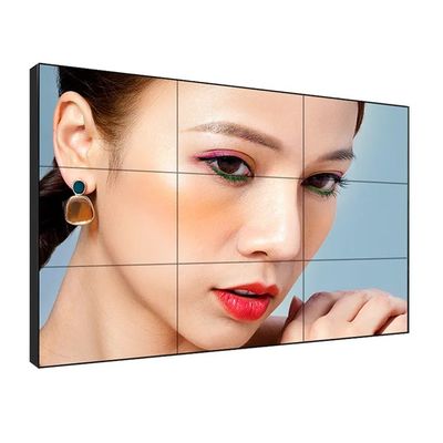 Schermo LCD da 55 pollici per videowall con touch screen a infrarossi e luminosità di 500cd/m2 per display commerciali
