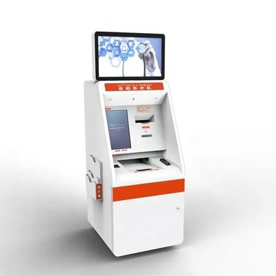 Chiosco self-service con touchscreen capacitivo da 22 pollici a doppio schermo per il check-in ospedaliero