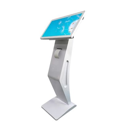 21Chiosco digitale touch screen da 5 pollici con stampante termica e scanner QR per autoservizio interattivo