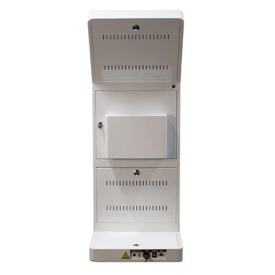 Chiosco touchscreen a terra da 21,5 pollici con lettore di schede IC e scanner di codice QR