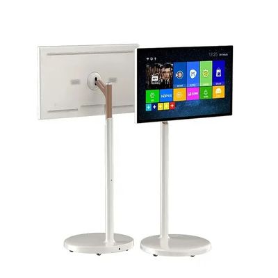 Chiosco Digitale Touch Screen Portatile da Pavimento da 24 Pollici con Android NFC e Schermo Personalizzabile