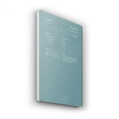 Specchio Smart da Parete da 21,5 Pollici con Touch Screen Capacitivo per Pubblicità e Trucco
