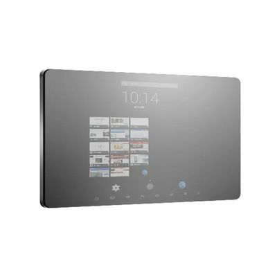 21.5 pollici Specchio a muro Display pubblicitario Smart touch screen Specchio di trucco