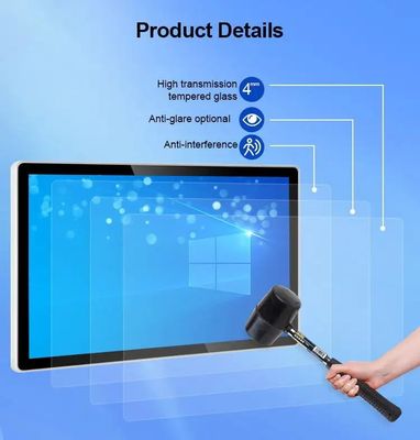 15.6 pollici Capacitive Touch Screen Monitor con risoluzione 1920x1080 e Multi-Touch per display industriale