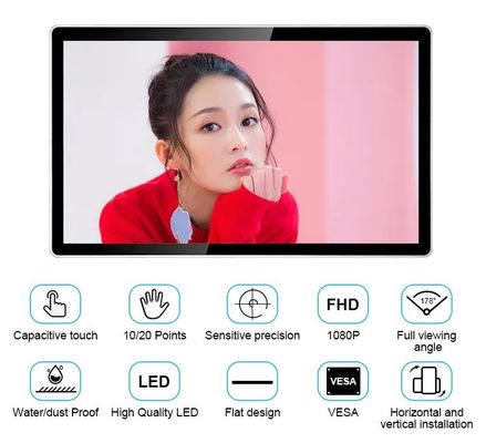 15.6 pollici Capacitive Touch Screen Monitor con risoluzione 1920x1080 e Multi-Touch per display industriale