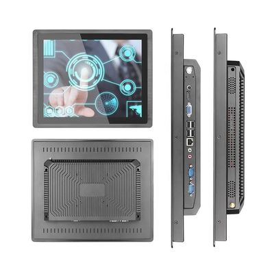 Monitor PC All-in-One Touch Screen Impermeabile da 17 pollici con Anti-Shock, Vibrazione e Display ad Alta Luminosità