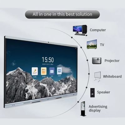 Multimedia LCD Digital Interactive Whiteboard Screen 85 pollici per la sala riunioni
