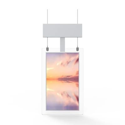 Display per segnaletica digitale ultra sottile ad alta luminosità leggibile alla luce del sole per pubblicità