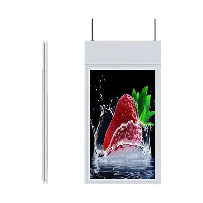Display LCD a finestra appesa per la pubblicità Android Wifi 49 pollici Alta luminosità