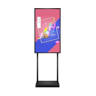 Display pubblicitario ad alta luminosità da 43 pollici, segnaletica digitale con potenza di 200W e luminosità di 1000 cd/m2