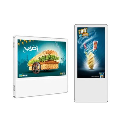 Display pubblicitario per ascensore da 24 pollici con Android 4G e risoluzione 1920 x 1080 per segnaletica digitale per ascensori