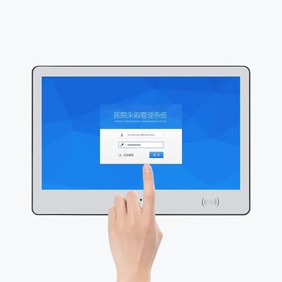 24 pollici touch screen a parete chiosco self service ROHS con lettore di schede IC