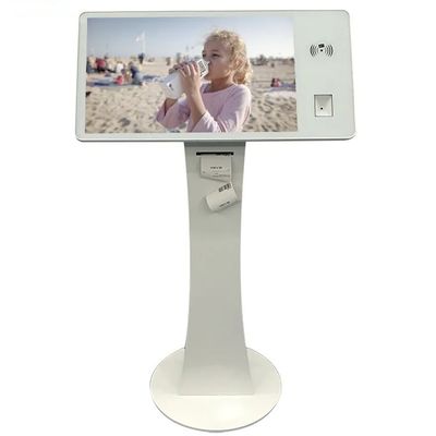 Chiosco self-service da 22 pollici con schermo tattile capacitivo con scanner QR e opzioni personalizzabili