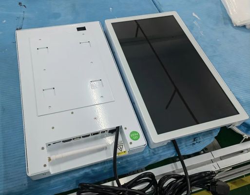 21.5 pollici Android Video LCD Advertising Display con contrasto 3000:1 e retro in metallo liscio