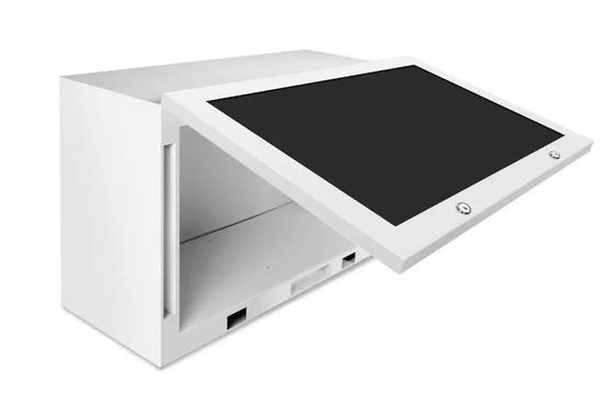 Vitrina LCD trasparente ad alta trasparenza da 50 pollici con schermata tattile del sistema Android