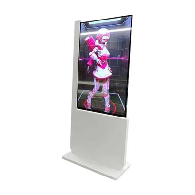Vitrina LCD trasparente da 55 pollici con risoluzione 1920 x 1080 e display OLED a pianta