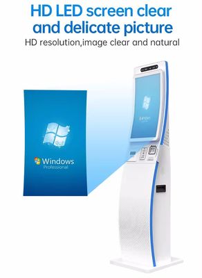 Chiosco self-service con touchscreen da 22/32 pollici con software personalizzabile e supporto multi-pagamento per stazioni di servizio automatizzate