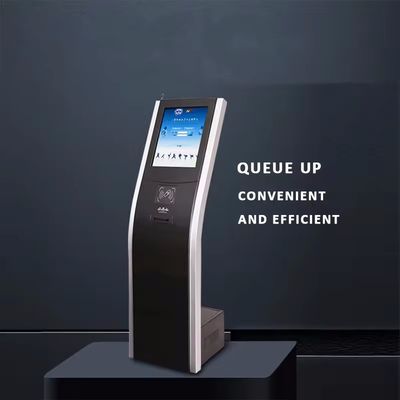 Stampa biglietti schermo touch digitale chiosco self-service sistema di gestione delle query macchina