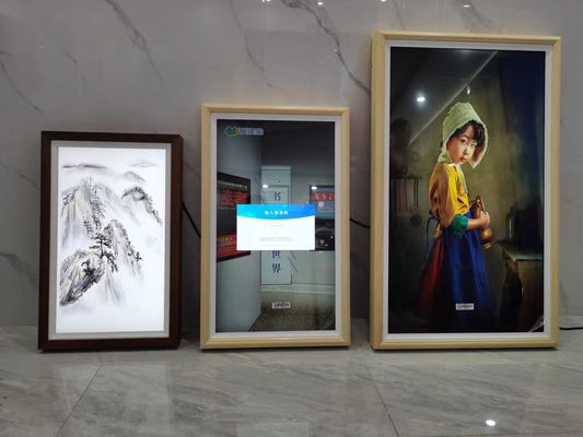 Display pubblicitario LCD con elevato rapporto di luminosità e contrasto perfetto per la pubblicità