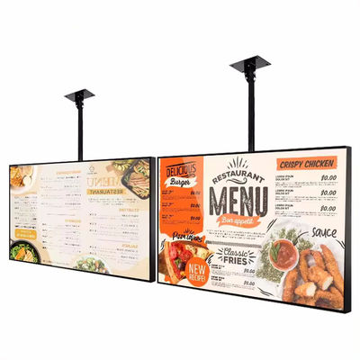Display pubblicitario ad alta luminosità Monitor vetrina negozio ristorante segnaletica digitale