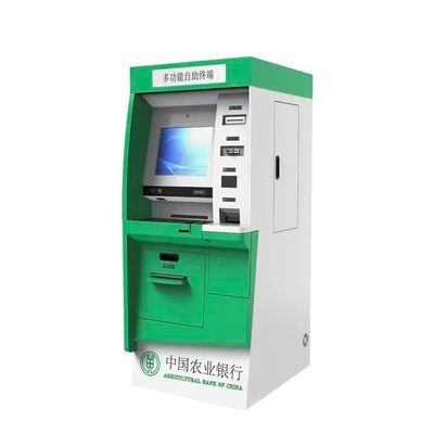 Chiosco di self-order con carta di credito e cassa