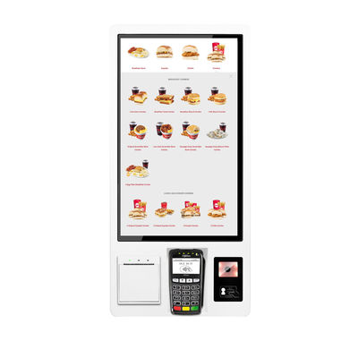 21Sistema POS self-service da 5 pollici con pagamento con carta di credito/debito e scanner di codici a barre