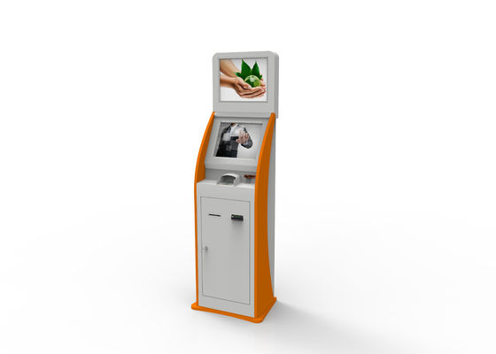 Sistema POS Self-Service Windows 10 con scanner per codici a barre e chiosco con touchscreen da 21,5/24/27 pollici