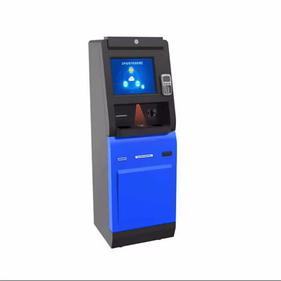 Self-Service Check In Kiosk con luci a LED e scanner di codici a barre