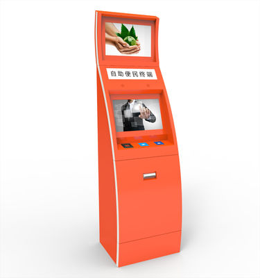 Chiosco self-service touchscreen personalizzabile con bassa manutenzione e connettività Wi-Fi