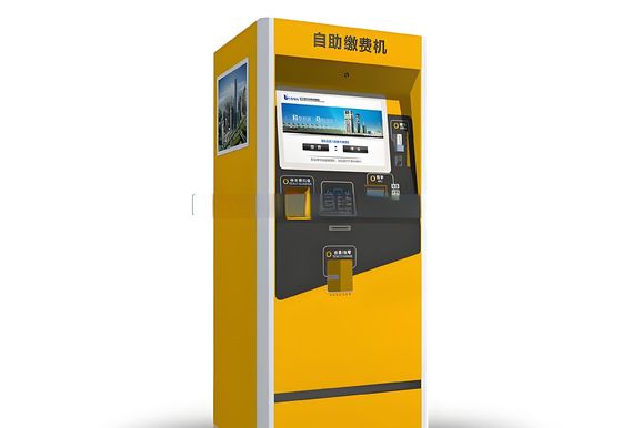 Chiosco di parcheggio self-service da 15 pollici con touch screen con bassa manutenzione e compatibilità per vari sistemi operativi