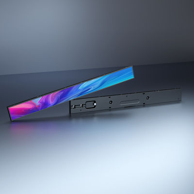 Display LCD pubblicitario con luminosità di 350 cd/m2, alimentazione da 110-240 V e schermo estensibile per segnaletica digitale commerciale