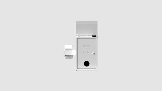 Chiosco di autoordine compatto e leggero con pagamento NFC e schermo a rotazione a 180° per un uso versatile