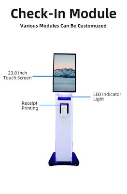 23.8/32 pollici Self-Ordering Kiosk con riconoscimento facciale e metal case touch screen Kiosk