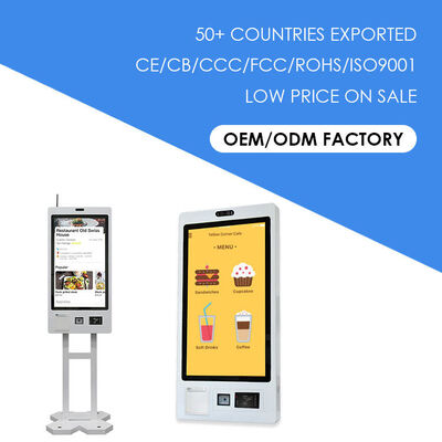 Chiosco di self-order a 10 punti con risoluzione 1920X1080 e supporto multilingue