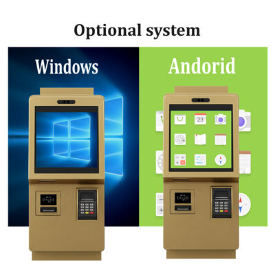 Chiosco Self-Ordering Touch Screen Capacitivo da 24 pollici con risoluzione 1920x1080 e design a parete per ordinazioni di cibo al chiuso