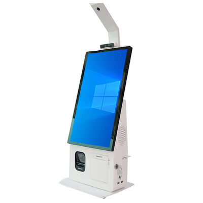 Sistema POS All-in-one con schermo tattile capacitivo, stampante termica da 80 mm e lettore di schede NFC per il self-checkout